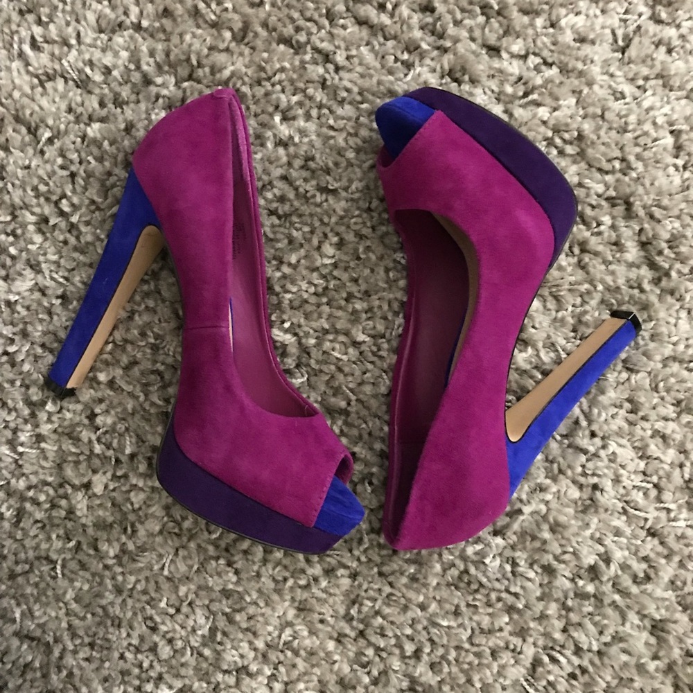 Steve Madden Radical Purple heels